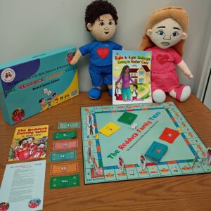 White Kylie & Kyle Siblings Self-Love Affirmation Plush Talking Dolls Bundle Package Deal