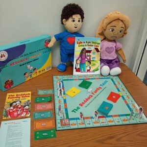 Brown Kylie & Kyle Self-Love Affirmation Dolls Bundle Package Deal